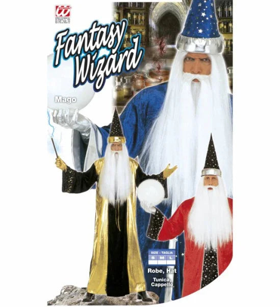 Disfraz de Mago en colores Adultos Widmann